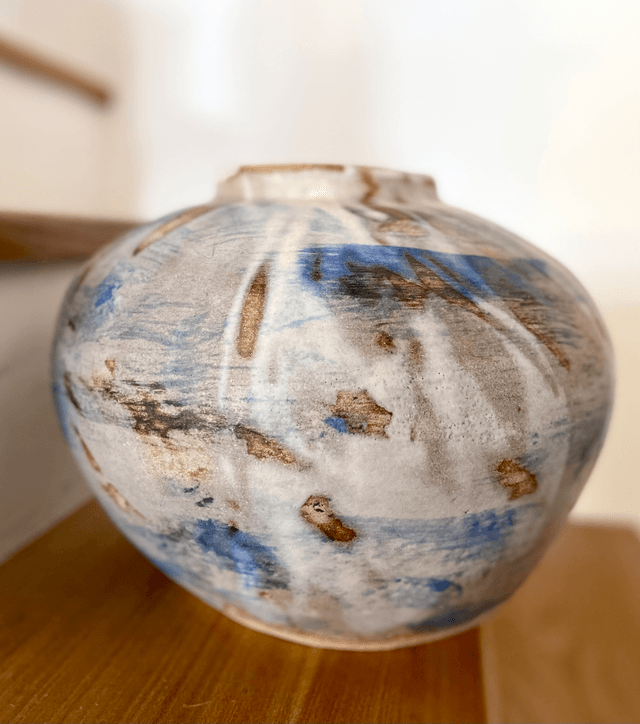 Vase Boule Grès 