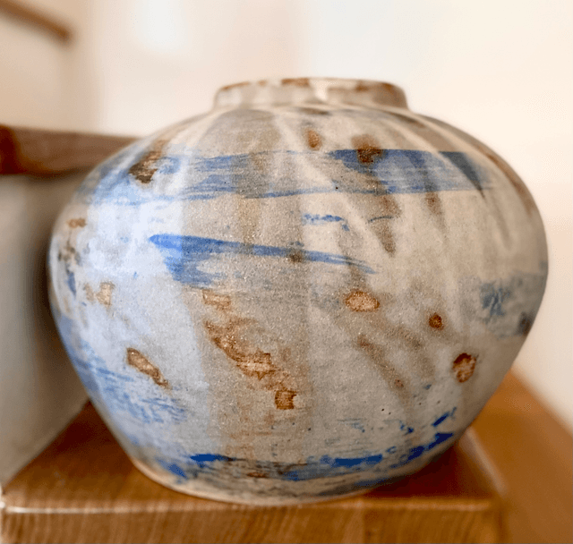 Vase Boule Grès 